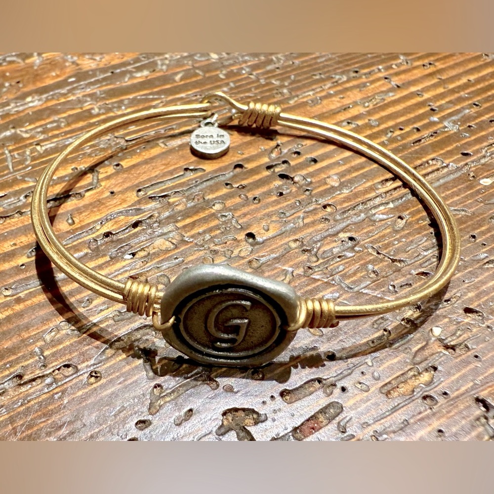 Lauren-Spencer “G” Initial Bracelet